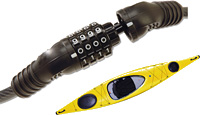 Lasso Security Locking Kayak Cable - Kong Touring